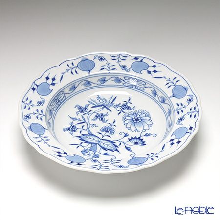 マイセン（Meissen） ブルーオニオン 800101／00488 スーププレート 22cm