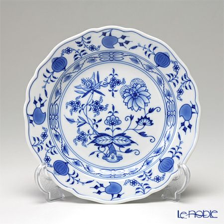 マイセン（Meissen） ブルーオニオン 800101／00501 プレート 18cm