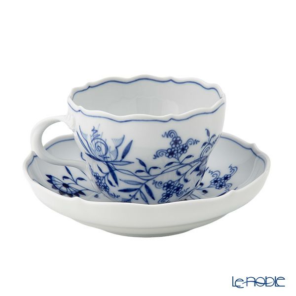 マイセン（Meissen） ブルーオニオン 800101／00582 コーヒーカップ＆ソーサー 200ml