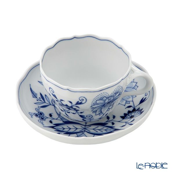 マイセン（Meissen） ブルーオニオン 800101／00582 コーヒーカップ＆ソーサー 200ml