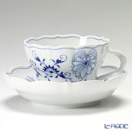 マイセン（Meissen） ブルーオニオン 800101／00586 コーヒーカップ＆ソーサー 300ml