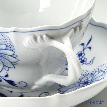 マイセン（Meissen） ブルーオニオン 800101／00586 コーヒーカップ＆ソーサー 300ml