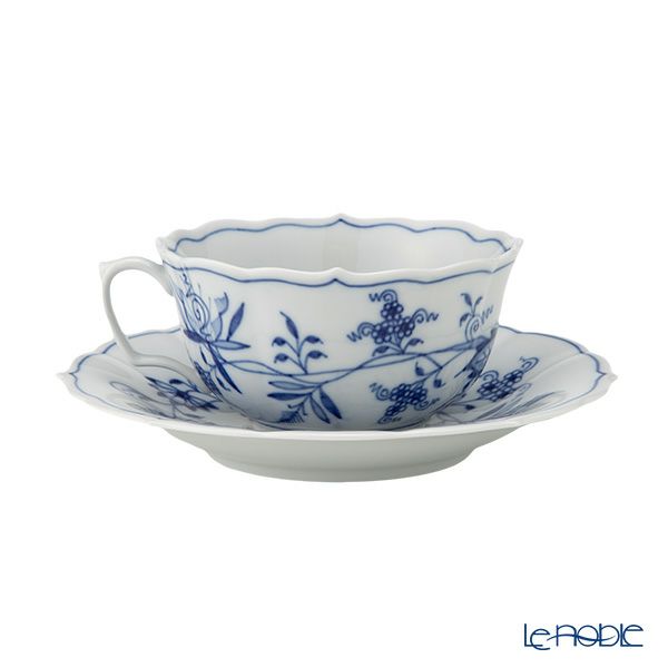 マイセン（Meissen） ブルーオニオン 800101／00633 ティーカップ＆ソーサー 200ml
