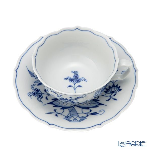 マイセン（Meissen） ブルーオニオン 800101／00633 ティーカップ＆ソーサー 200ml