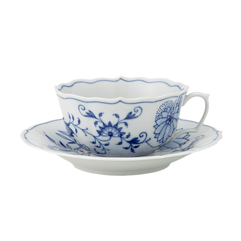 マイセン（Meissen） ブルーオニオン 800101／00633 ティーカップ＆ソーサー 200ml