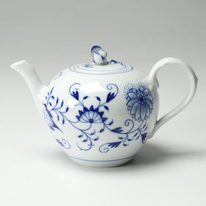マイセン（Meissen） ブルーオニオン 800101／00723 ティーポット 500ml／13cm