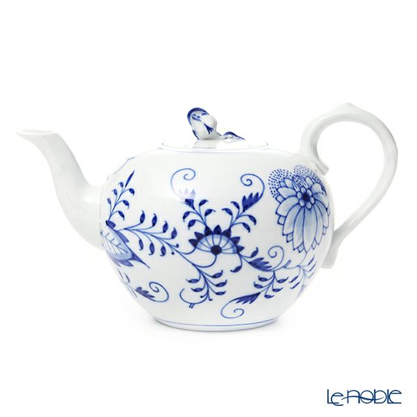 マイセン（Meissen） ブルーオニオン 800101／00726 ティーポット 1L／ 1000ml／17cm