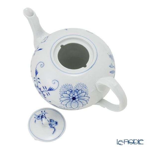 マイセン（Meissen） ブルーオニオン 800101／00727 ティーポット 1.25L／1250ml／18cm