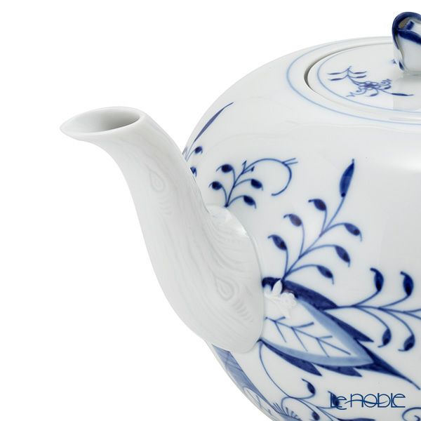 マイセン（Meissen） ブルーオニオン 800101／00727 ティーポット 1.25L／1250ml／18cm