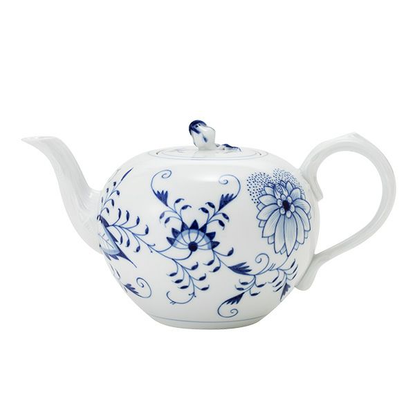マイセン（Meissen） ブルーオニオン 800101／00727 ティーポット 1.25L／1250ml／18cm