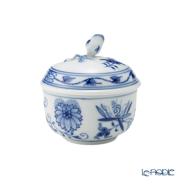 マイセン（Meissen） ブルーオニオン 800101／00822 シュガーボックス 10×9cm