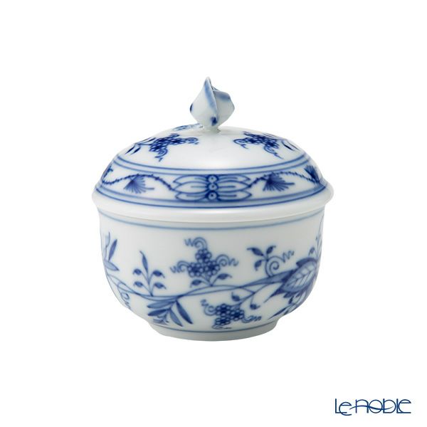 マイセン（Meissen） ブルーオニオン 800101／00822 シュガーボックス 10×9cm