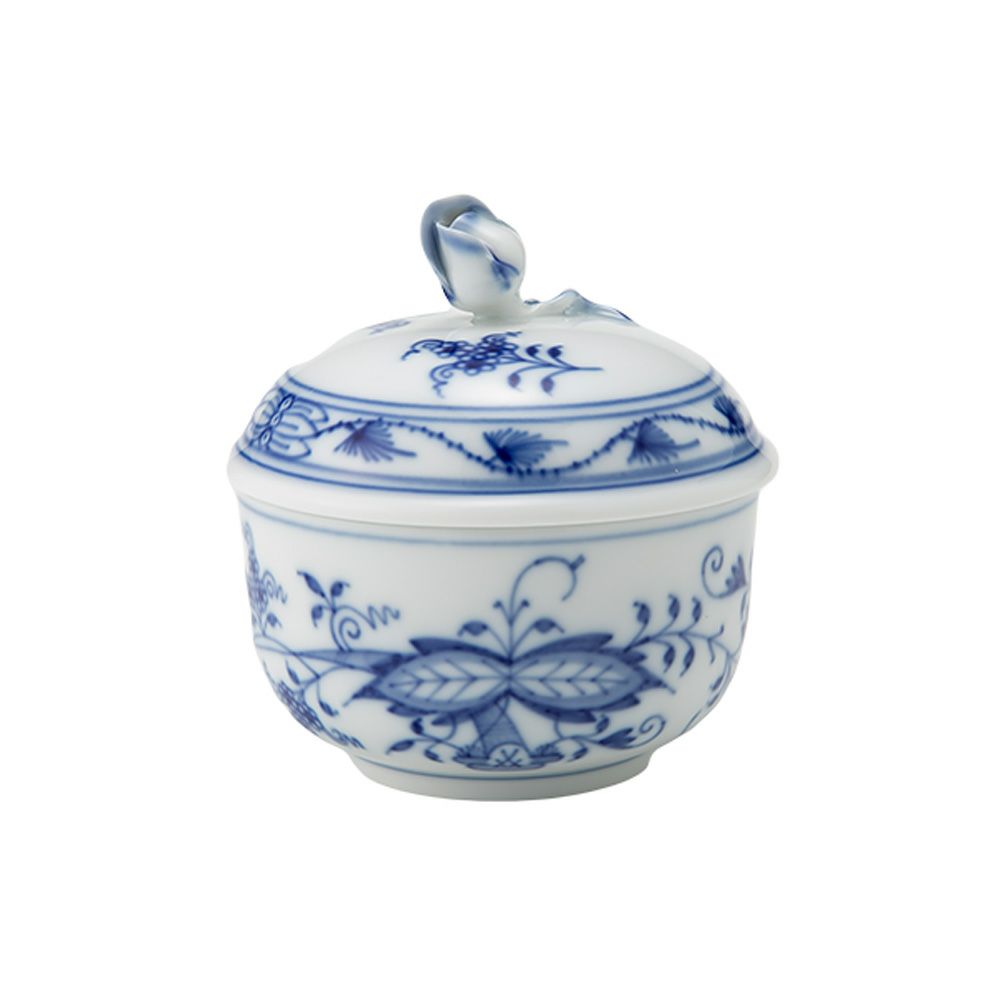 マイセン（Meissen） ブルーオニオン 800101／00822 シュガーボックス 10×9cm