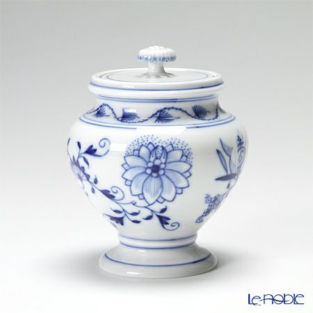 マイセン（Meissen） ブルーオニオン 800101／14823 シュガーボックス（足付） 11cm