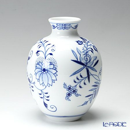 マイセン（Meissen） ブルーオニオン 800101／50120 花瓶 14cm