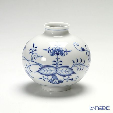 マイセン（Meissen） ブルーオニオン 800101／50121 花瓶 10.5cm