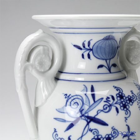 マイセン（Meissen） ブルーオニオン 800101／50m23 花瓶（取っ手付） 22cm