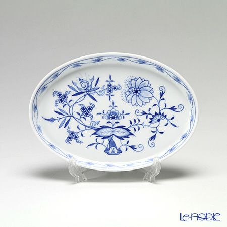 マイセン（Meissen） ブルーオニオン 800101／53270 オーバルトレイ