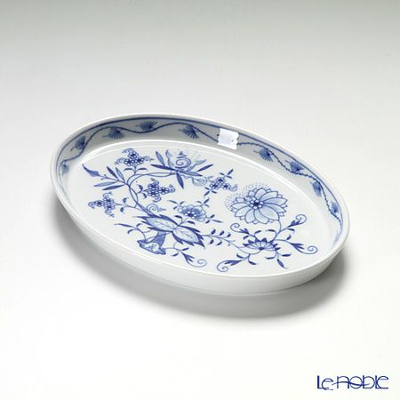マイセン（Meissen） ブルーオニオン 800101／53270 オーバルトレイ
