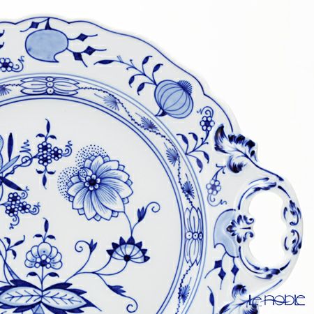 マイセン（Meissen） ブルーオニオン 800101／53288 トレイ 30cm
