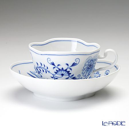 マイセン（Meissen） ブルーオニオン 800101／55863 ティーカップ＆ソーサー 150ml