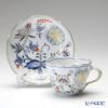 マイセン（Meissen） ブルーオニオン レッド＆ゴールド 800117／00582 コーヒーカップ＆ソーサー 200ml