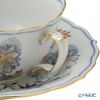 マイセン（Meissen） ブルーオニオン レッド＆ゴールド 800117／00633 ティーカップ＆ソーサー 150ml