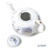 マイセン（Meissen） ブルーオニオン レッド＆ゴールド 800117／00726 ティーポット 1L／1000ml／17cm