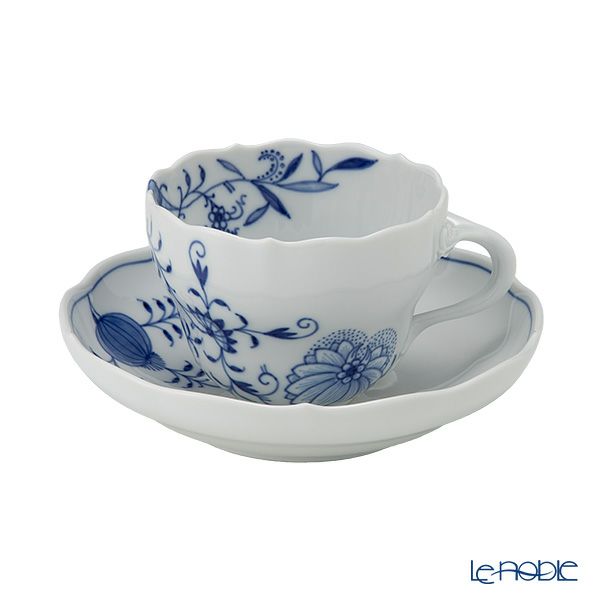 マイセン（Meissen） ブルーオニオン スタイル 801001／00582 コーヒーカップ＆ソーサー 200ml