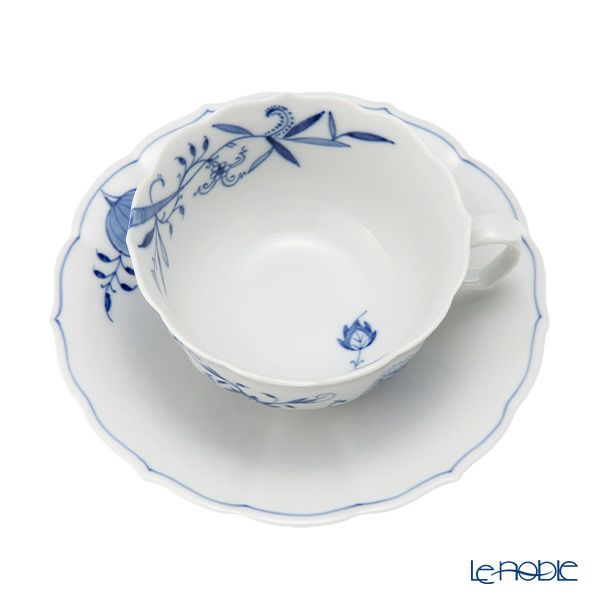 マイセン（Meissen） ブルーオニオン スタイル 801001／00633 ティーカップ＆ソーサー 150ml