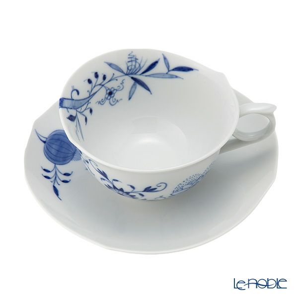 マイセン（Meissen） ブルーオニオン スタイル 801001／28633 ティーカップ＆ソーサー 170ml
