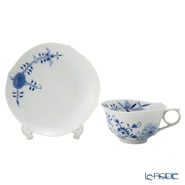 マイセン（Meissen） ブルーオニオン スタイル 801001／28633 ティーカップ＆ソーサー 170ml