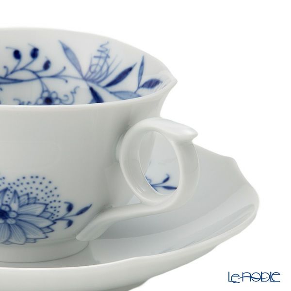 マイセン（Meissen） ブルーオニオン スタイル 801001／28633 ティーカップ＆ソーサー 170ml