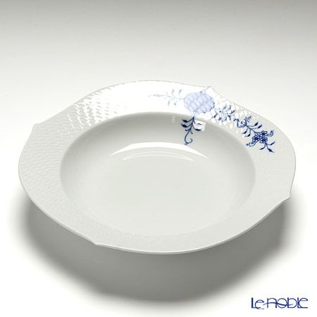 マイセン（Meissen） ブルーオニオン スタイル（ウェーブ） 801001／29488 スーププレート 23cm