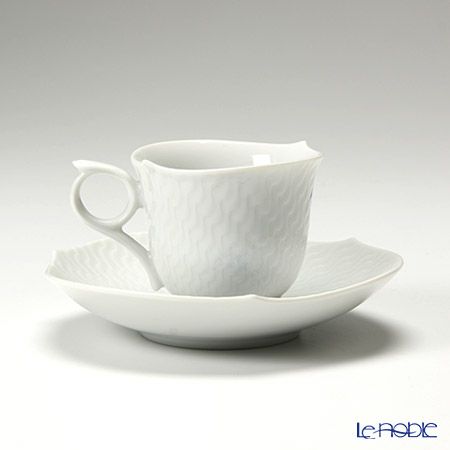 マイセン（Meissen） ブルーオニオン スタイル（ウェーブ） 801001／29579 エスプレッソカップ＆ソーサー 100ml