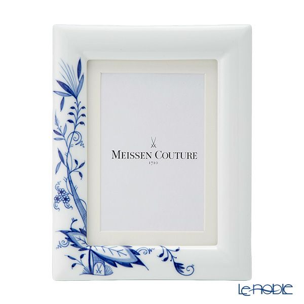 マイセン（Meissen） ブルーオニオン スタイル 53n74／801001 ピクチャーフレーム 23×18cm