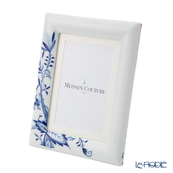 マイセン（Meissen） ブルーオニオン スタイル 53n74／801001 ピクチャーフレーム 23×18cm