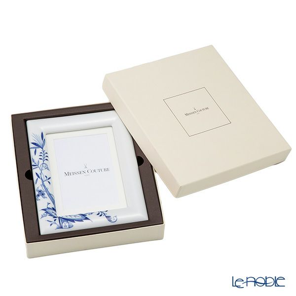 マイセン（Meissen） ブルーオニオン スタイル 53n74／801001 ピクチャーフレーム 23×18cm