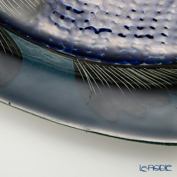 【1点限り】北欧ヴィンテージ アラビア（ARABIA） GOG フィッシュ アトリエ／atelje プレート 33cm