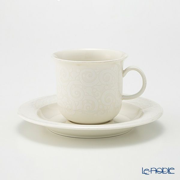 【1点限り】北欧ヴィンテージ アラビア（ARABIA） アークティカ トロイッカ／Arctica Troikka コーヒーカップ＆ソーサー