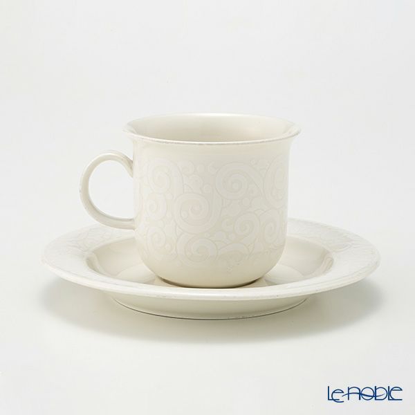 【1点限り】北欧ヴィンテージ アラビア（ARABIA） アークティカ トロイッカ／Arctica Troikka コーヒーカップ＆ソーサー