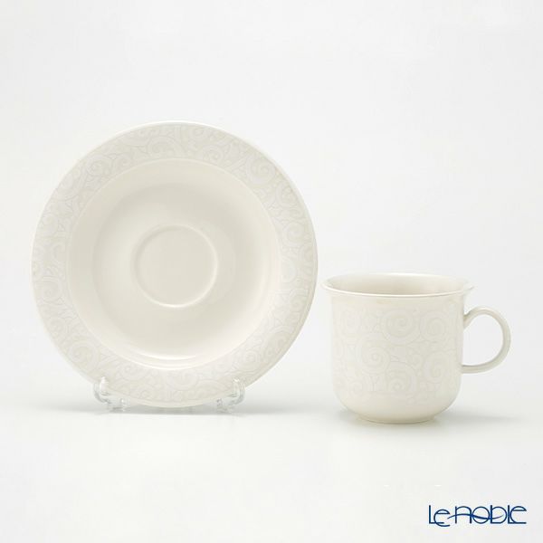 【1点限り】北欧ヴィンテージ アラビア（ARABIA） アークティカ トロイッカ／Arctica Troikka コーヒーカップ＆ソーサー