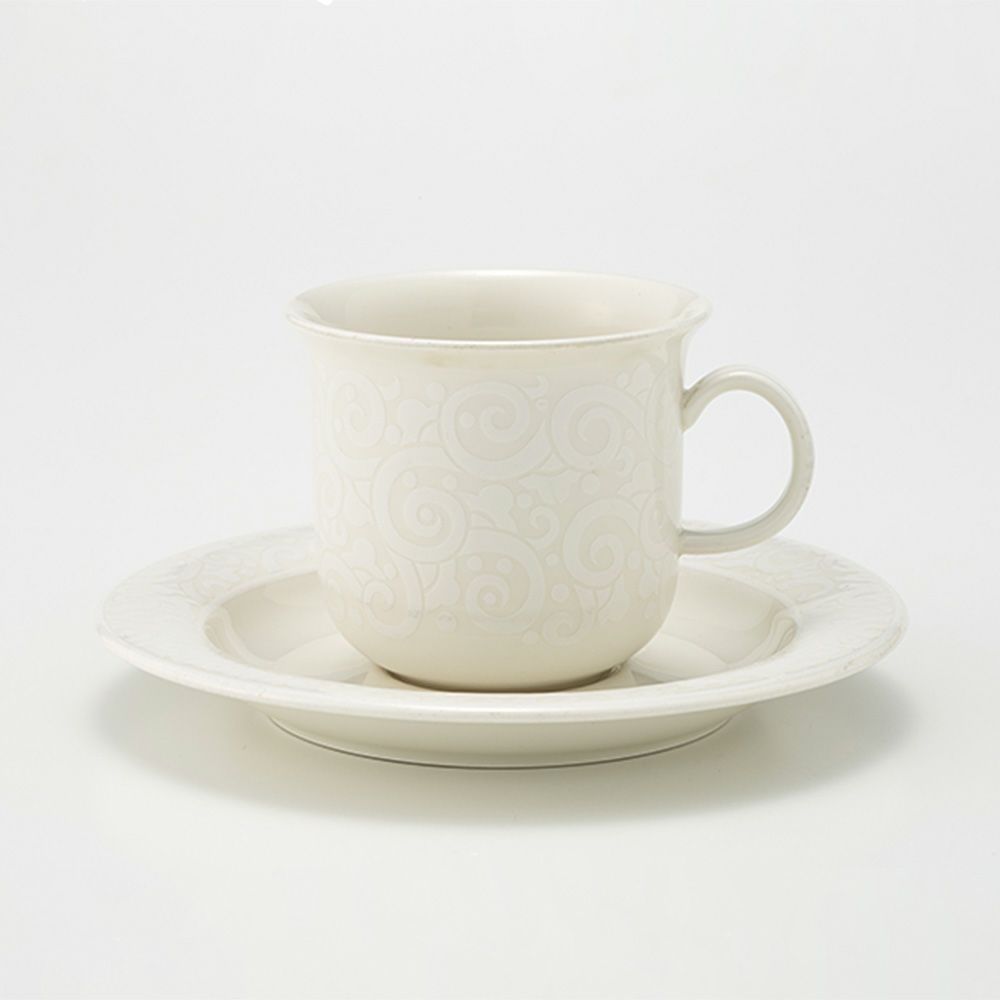 【1点限り】北欧ヴィンテージ アラビア（ARABIA） アークティカ トロイッカ／Arctica Troikka コーヒーカップ＆ソーサー