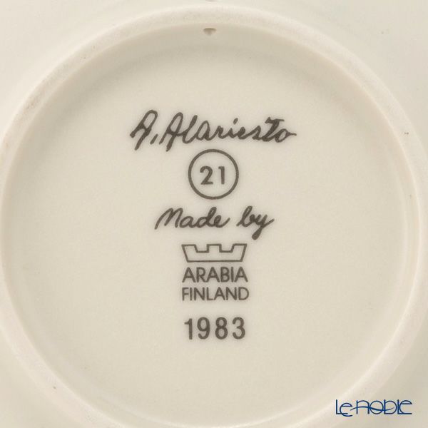 【1点限り】北欧ヴィンテージ アラビア（ARABIA） アンドレアス・アラリスト／A. Alariesto 記念プレート 1983 漁師
