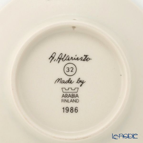 【1点限り】北欧ヴィンテージ アラビア（ARABIA） アンドレアス・アラリスト／A. Alariesto 記念プレート 1986 幸せな人々