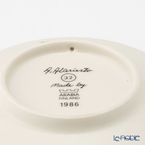 【1点限り】北欧ヴィンテージ アラビア（ARABIA） アンドレアス・アラリスト／A. Alariesto 記念プレート 1986 幸せな人々