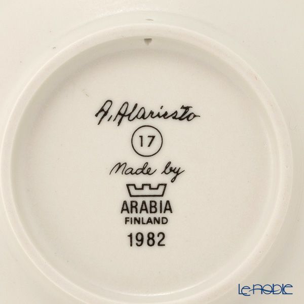 【1点限り】北欧ヴィンテージ アラビア（ARABIA） アンドレアス・アラリスト／A. Alariesto 記念プレート 1982 夏のトナカイ