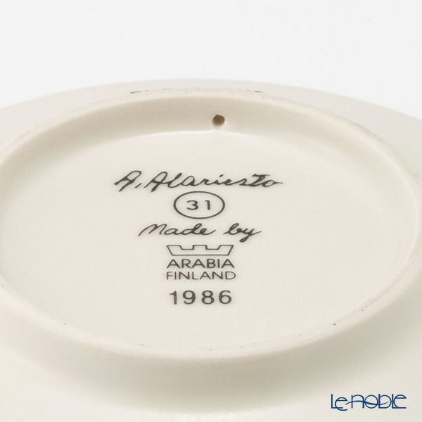 【1点限り】北欧ヴィンテージ アラビア（ARABIA） アンドレアス・アラリスト／A. Alariesto 記念プレート 1986 航海