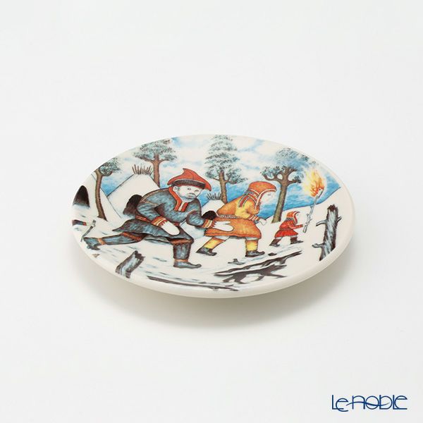 【1点限り】北欧ヴィンテージ アラビア（ARABIA） アンドレアス・アラリスト／A. Alariesto 記念プレート 1982 未来へ