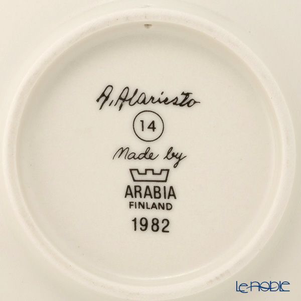 【1点限り】北欧ヴィンテージ アラビア（ARABIA） アンドレアス・アラリスト／A. Alariesto 記念プレート 1982 未来へ